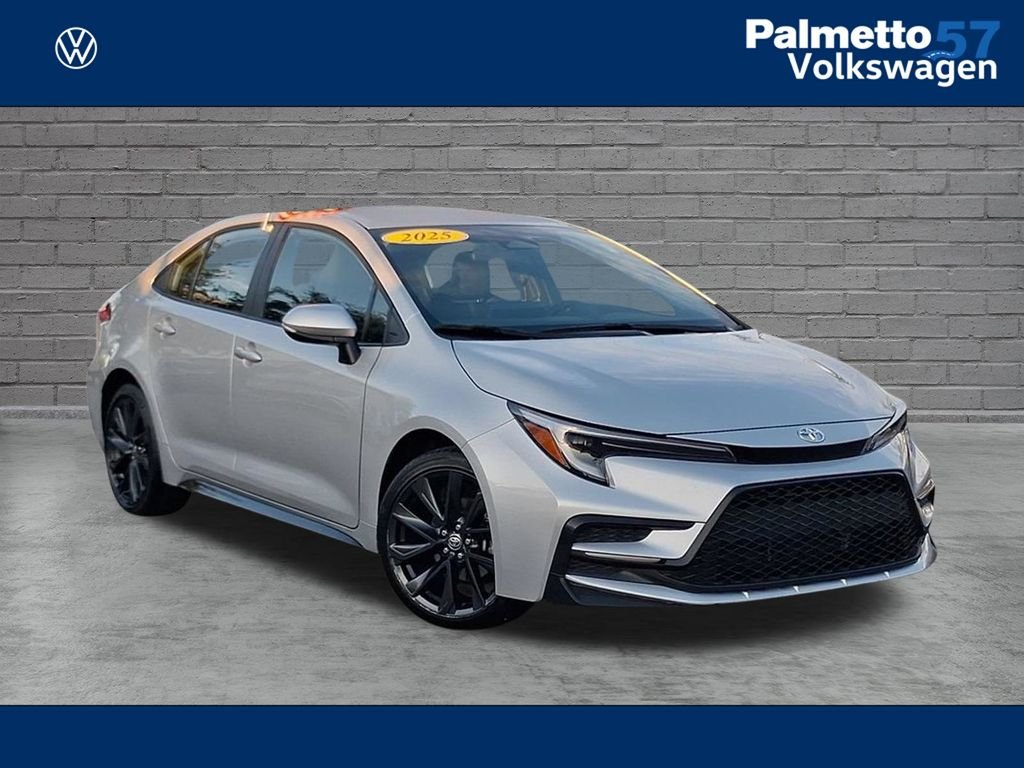 Used 2025 Silver Toyota SE image 1