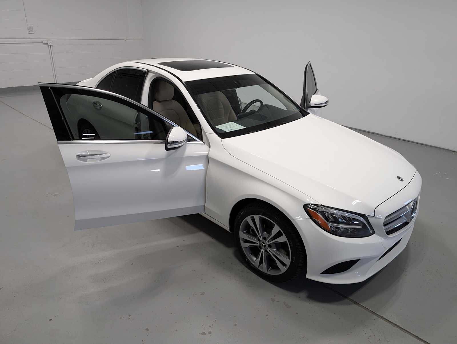 Used 2019 Polar White Mercedes-Benz C 300 image 16