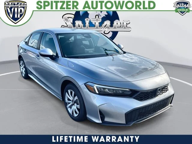 New 2026 Solar Silver Metallic Honda LX image 1