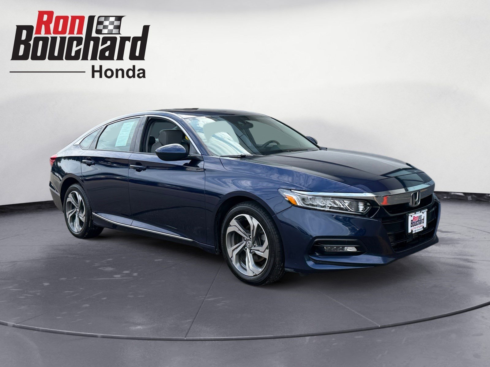 Used 2018 Blue Honda EX 1.5T image 1