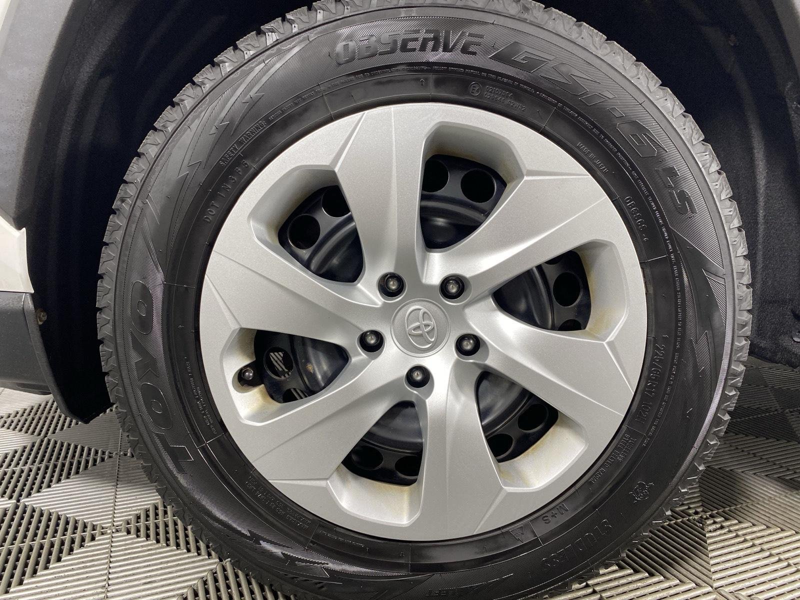 Used 2021 Super White Toyota LE image 11