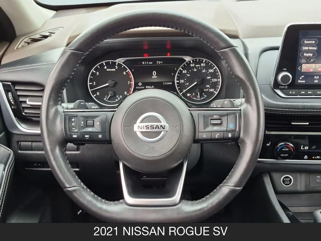 Used 2021 Red Nissan SV image 12