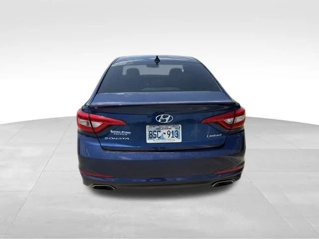 Used 2016 Blue Hyundai Limited image 4