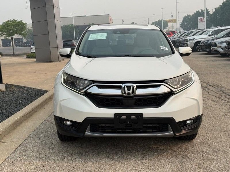 Used 2018 White Diamond Pearl Honda EX image 8