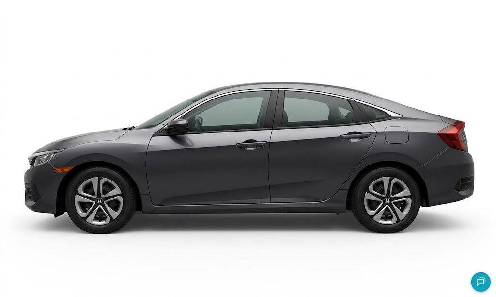 Used 2017 Modern Steel Metallic Honda LX image 1