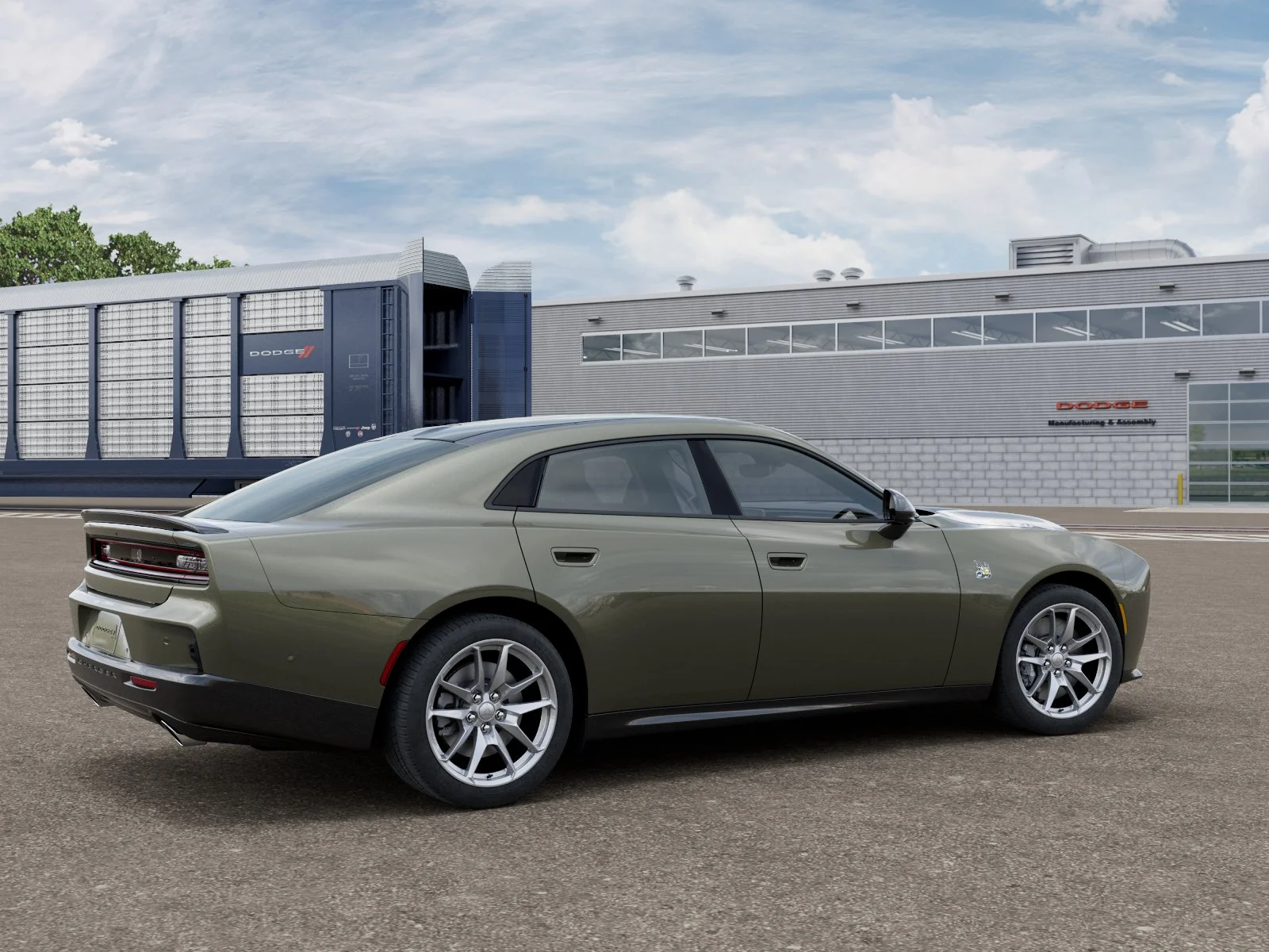 New 2026 Green Machine Exterior Paint Dodge  image 2