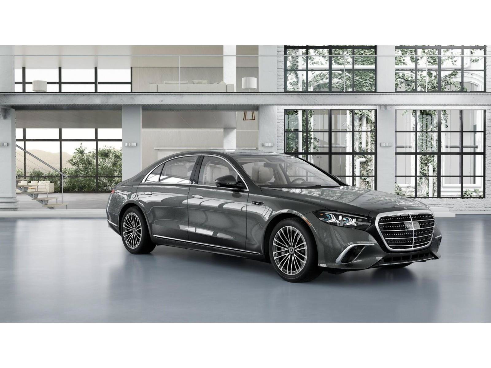New 2027 Graphite Grey Metallic Mercedes-Benz S 580 4MATIC® Sedan image 11