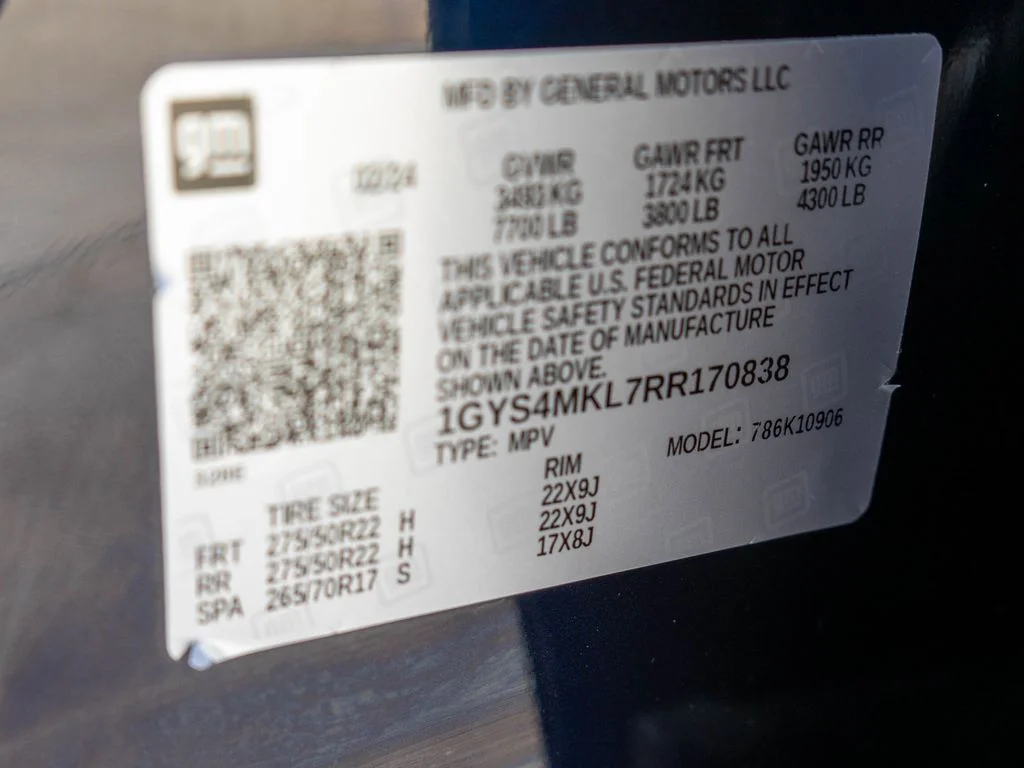 Used 2024 Blue Cadillac Premium Luxury Platinum image 45