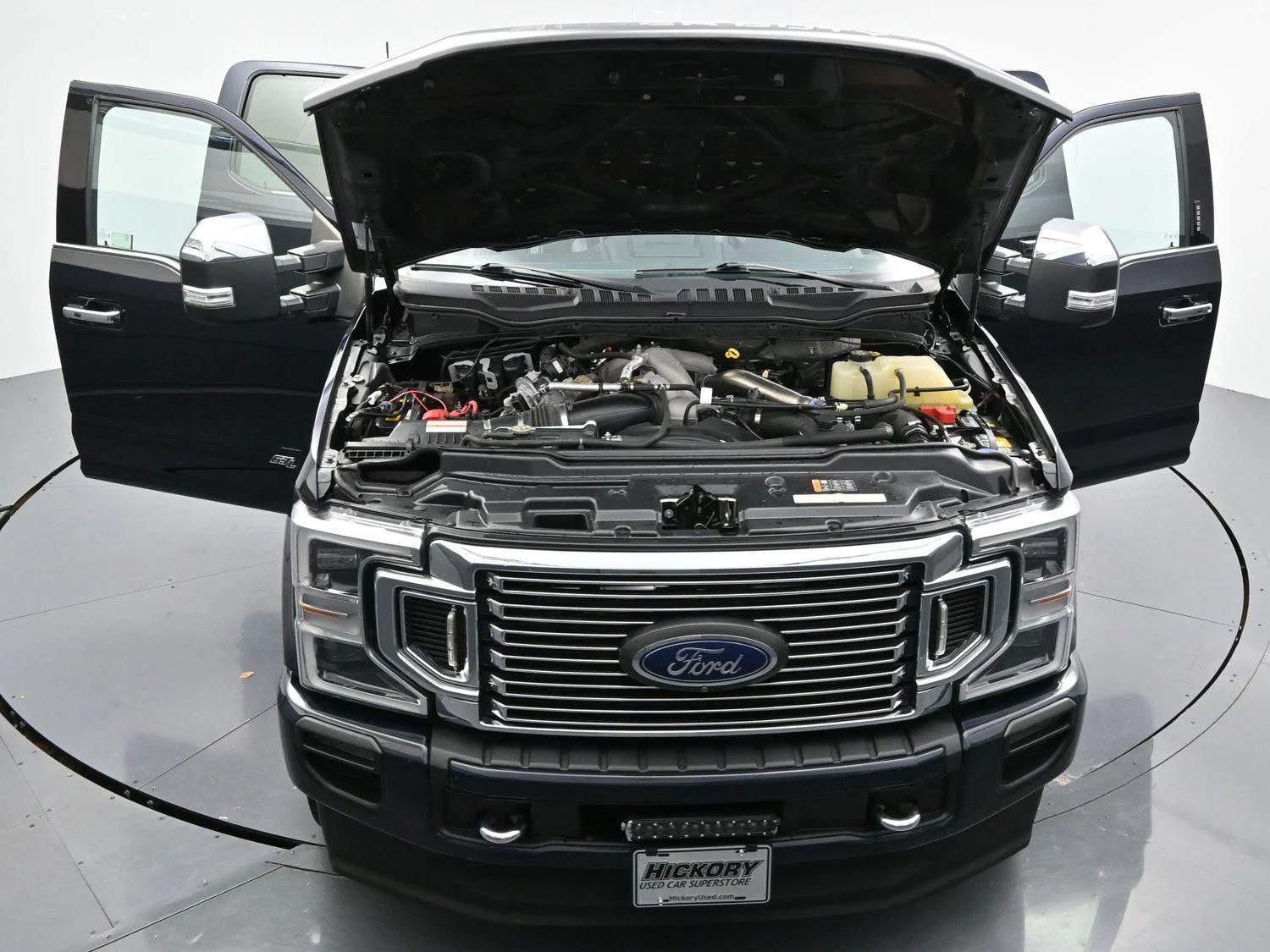 Used 2022 Antimatter Blue Metallic Ford Platinum image 50