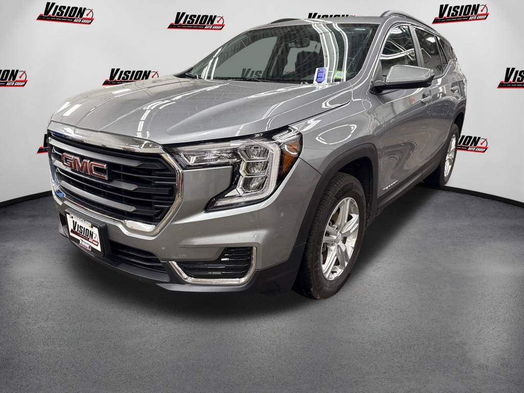 Used 2023 Silver GMC SLE image 1