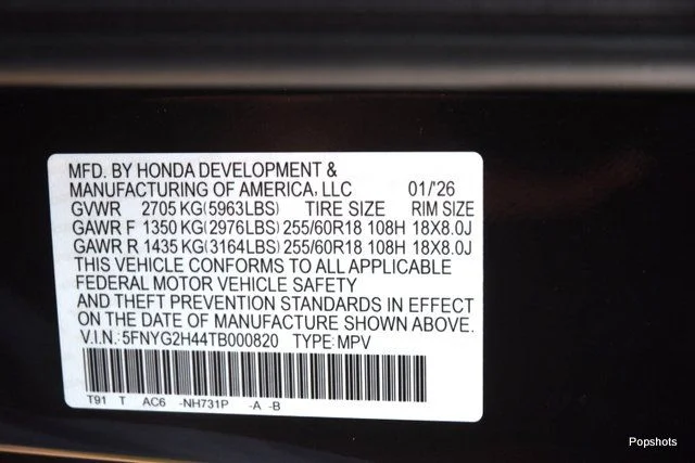 2026 Honda Pilot EX-L - Photo 20