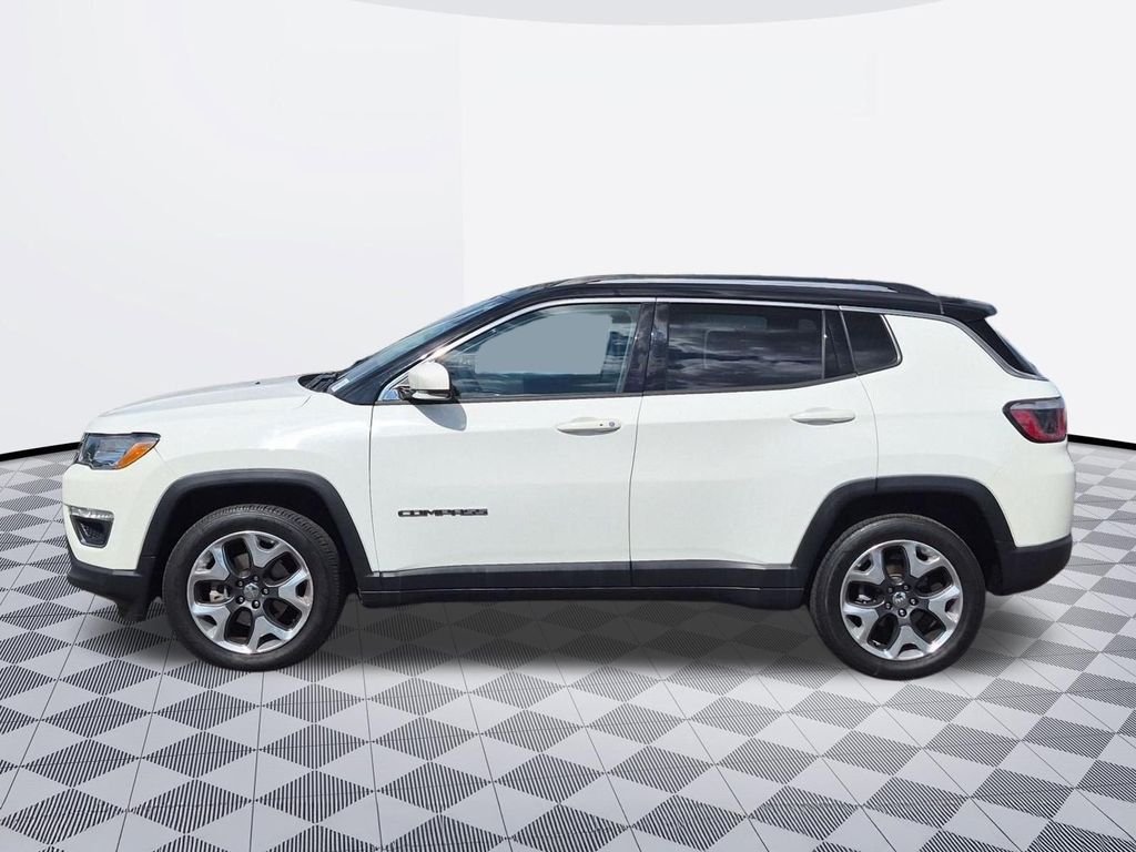 Used 2020 White Clearcoat Jeep Limited image 3