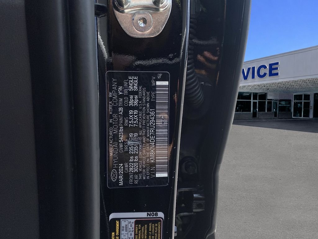 Certified Used 2024 Abyss Black Hyundai SEL image 38