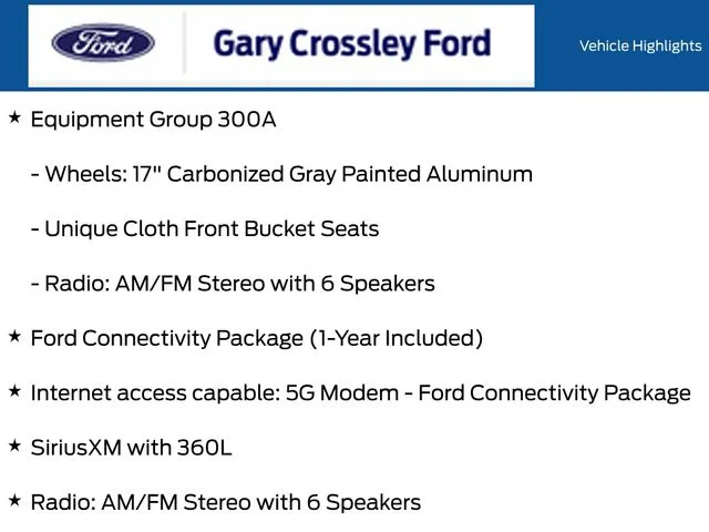 New 2026 Space White Metallic Ford XLT image 1