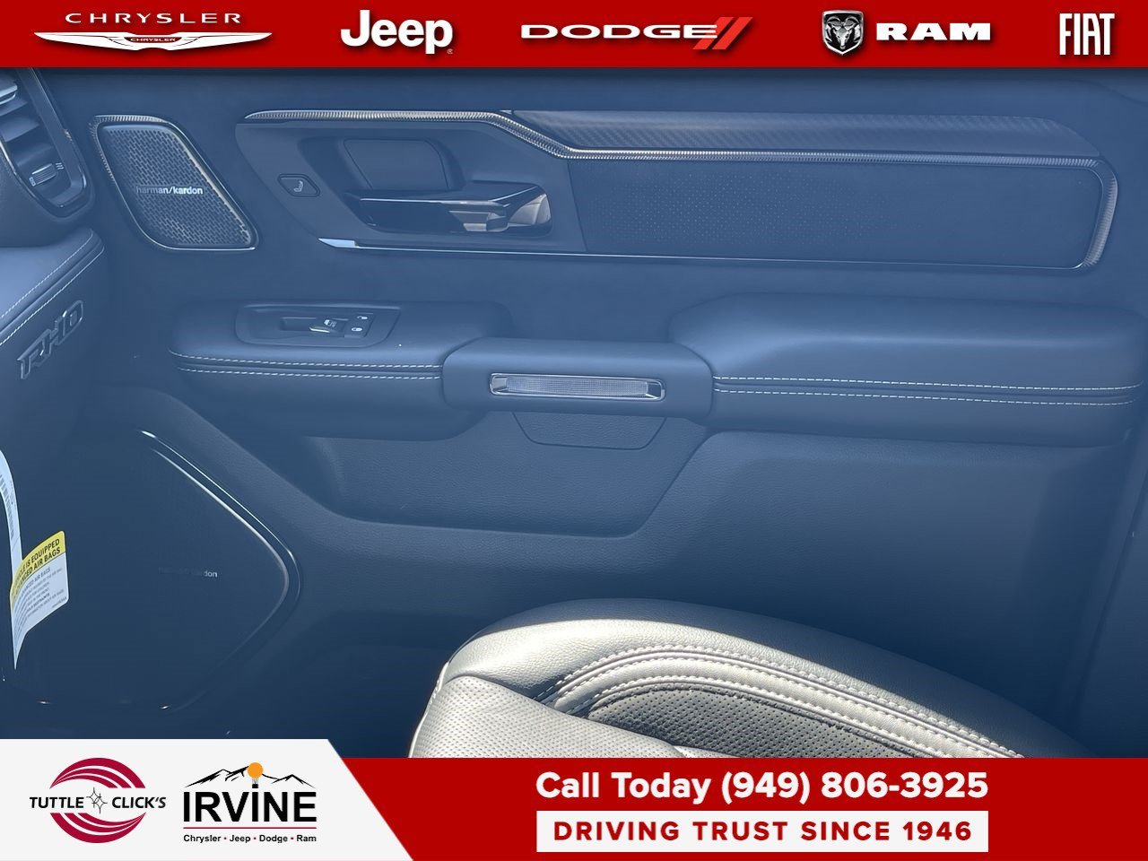 New 2026 Diamond Black Crystal Pearl-Coat Exterior Paint RAM RHO image 21
