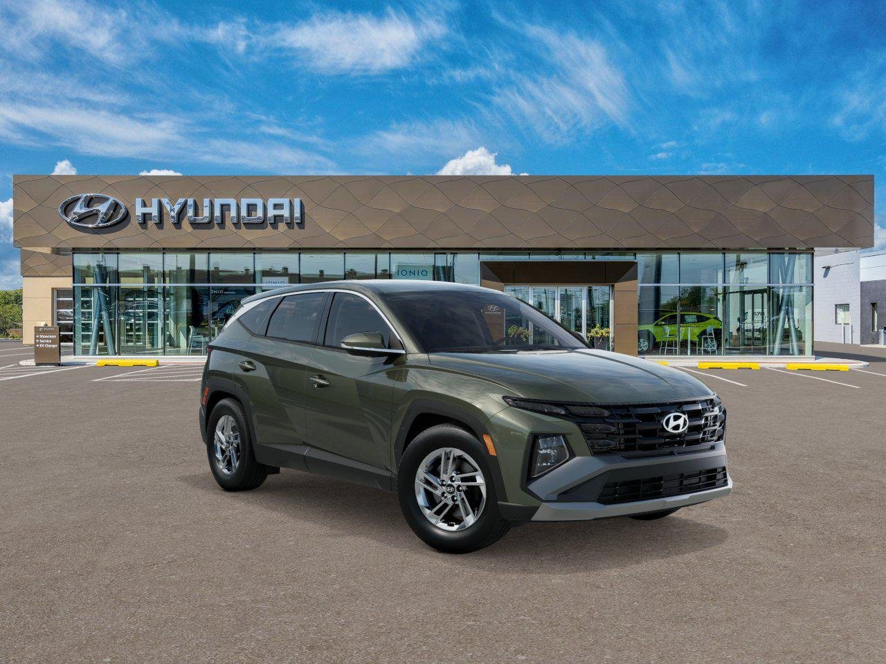 New 2026 Green Hyundai SE AWD image 2