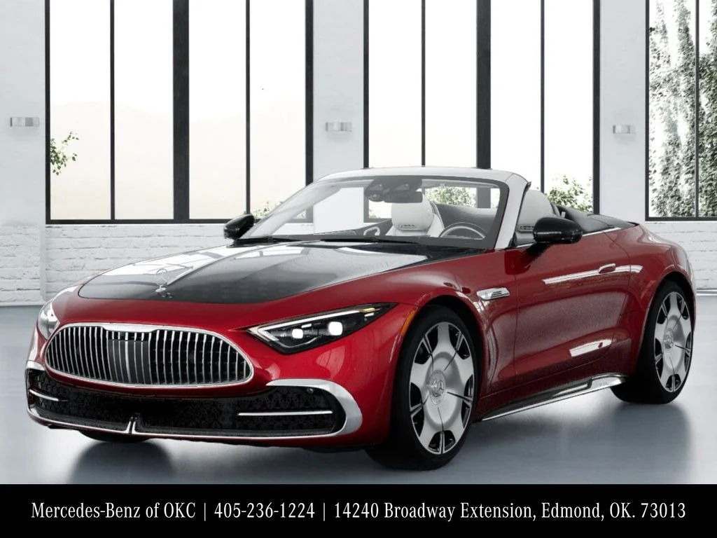 New 2026 Red Mercedes-Benz Maybach SL 680 image 1