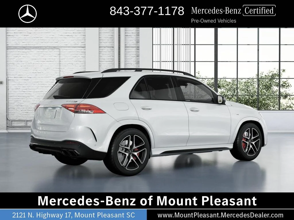 Certified Used 2025 MANUFAKTUR Moonlight White Metallic Mercedes-AMG GLE 63 S AMG® image 20