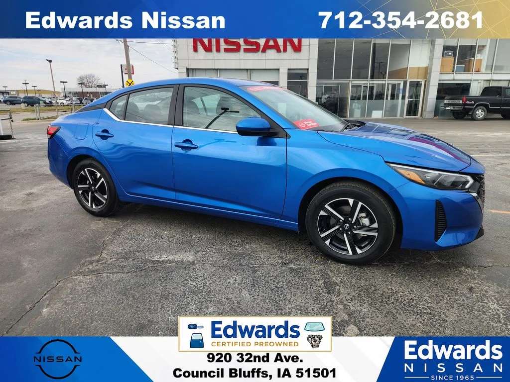 Used 2025 Blue Nissan SV image 1