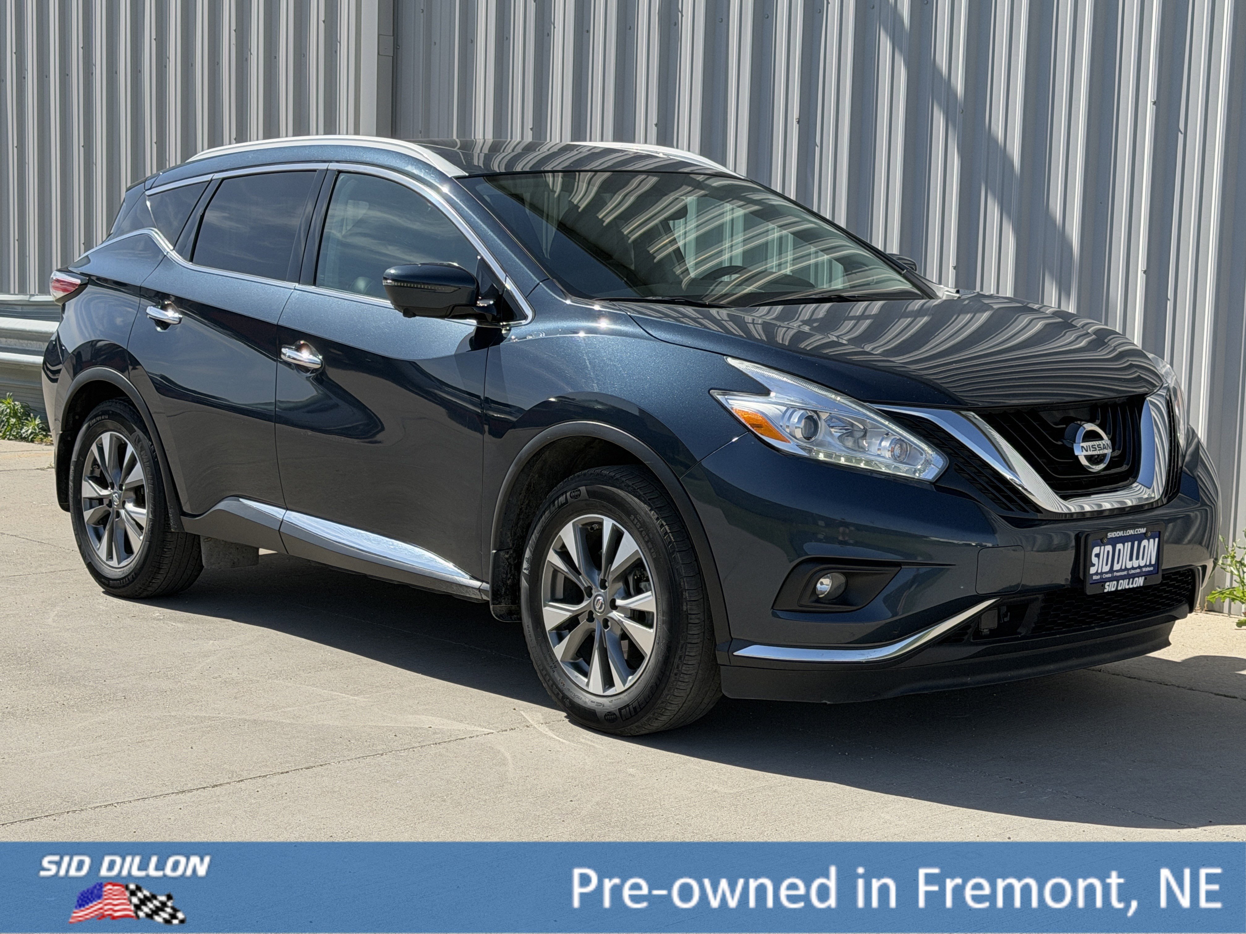 Used 2017 Nissan Murano SL with VIN 5N1AZ2MH1HN107350 for sale in Fremont, NE