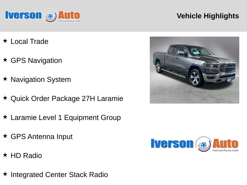 Used 2023 Gray Ram Laramie image 2