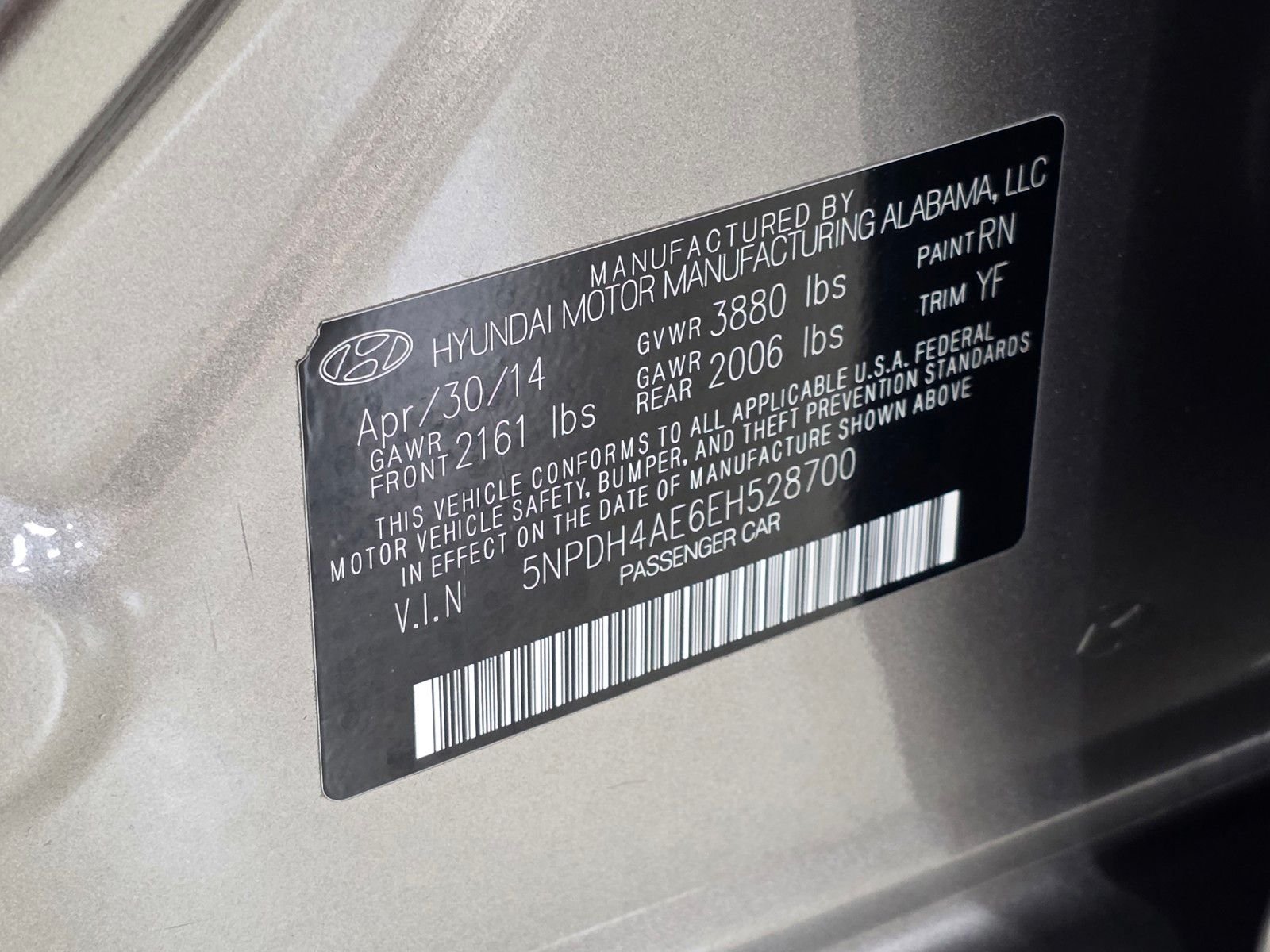 Used 2014 Desert Bronze Hyundai SE image 32