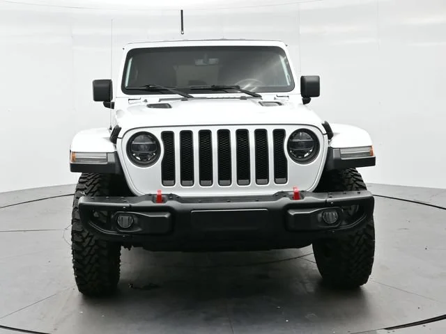 Used 2018 Bright White Clearcoat Jeep Rubicon image 2