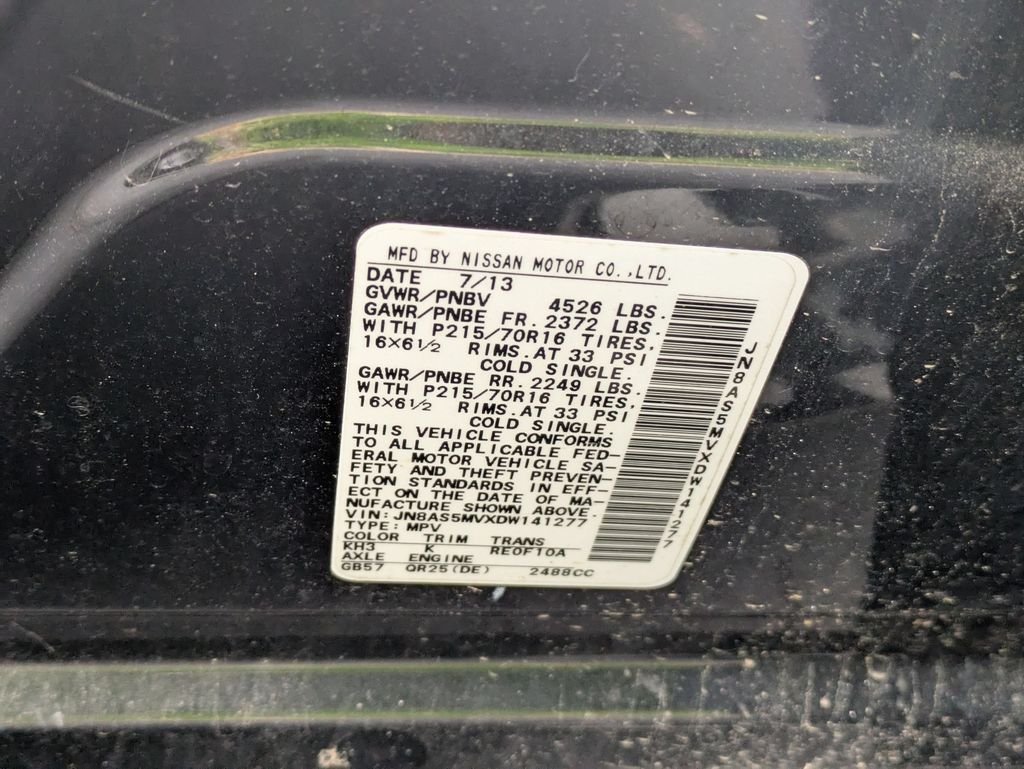 Used 2013 Black Nissan S image 10