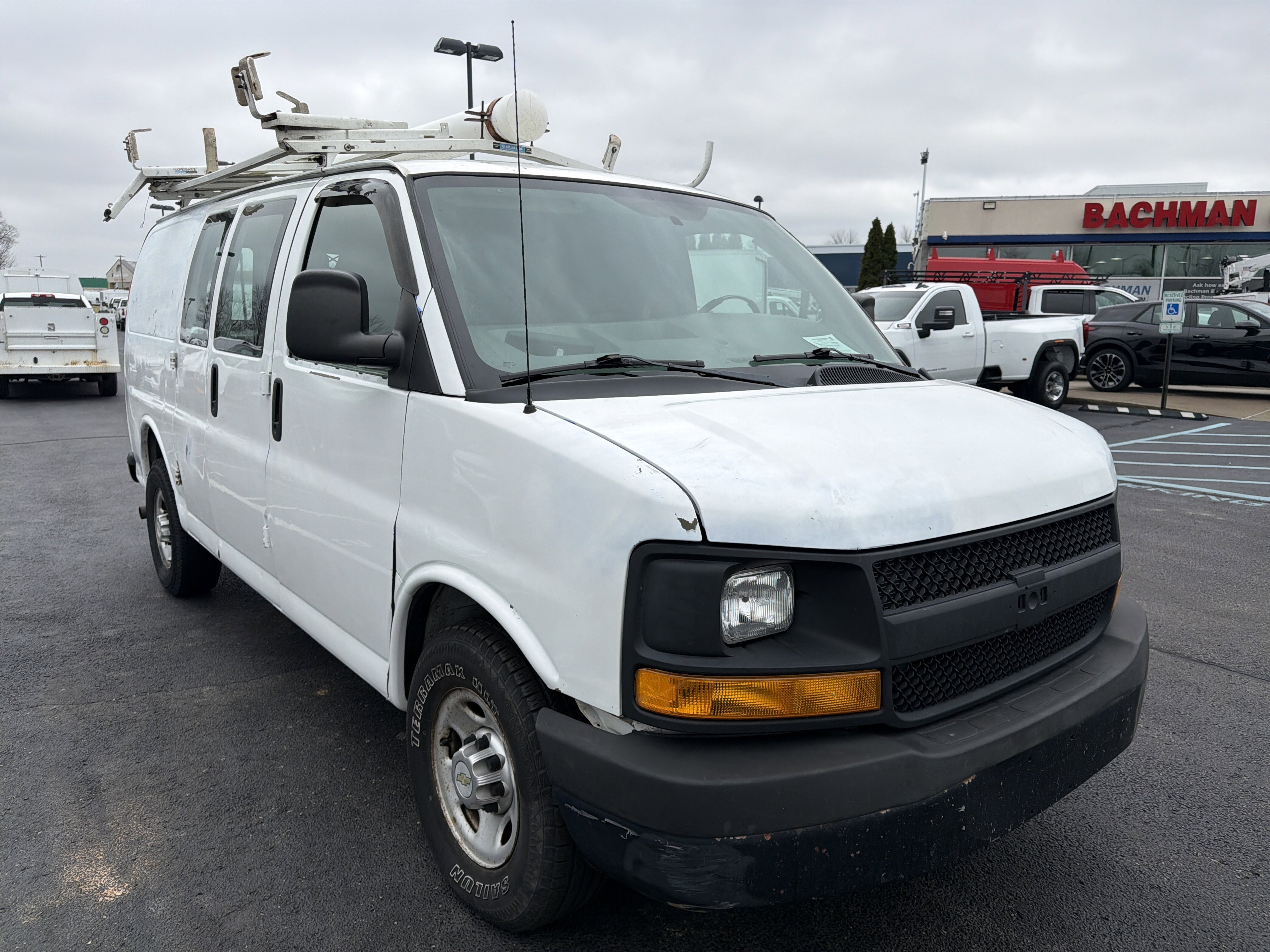 Used 2011 Chevrolet Express Cargo Work Van with VIN 1GCWGFBA8B1136100 for sale in Jeffersontown, KY