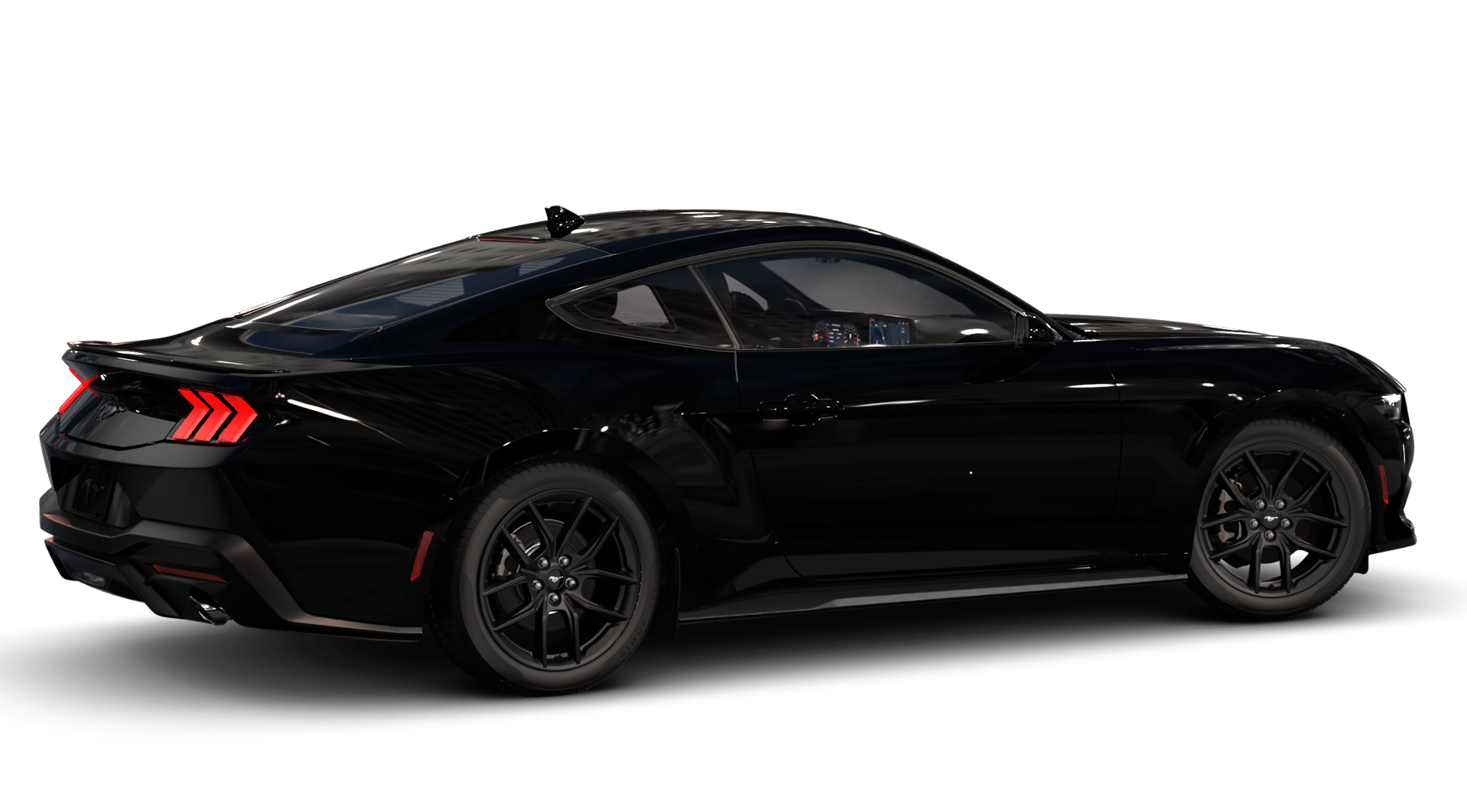 New 2026 Shadow Black Ford EcoBoost® Premium Fastback image 3