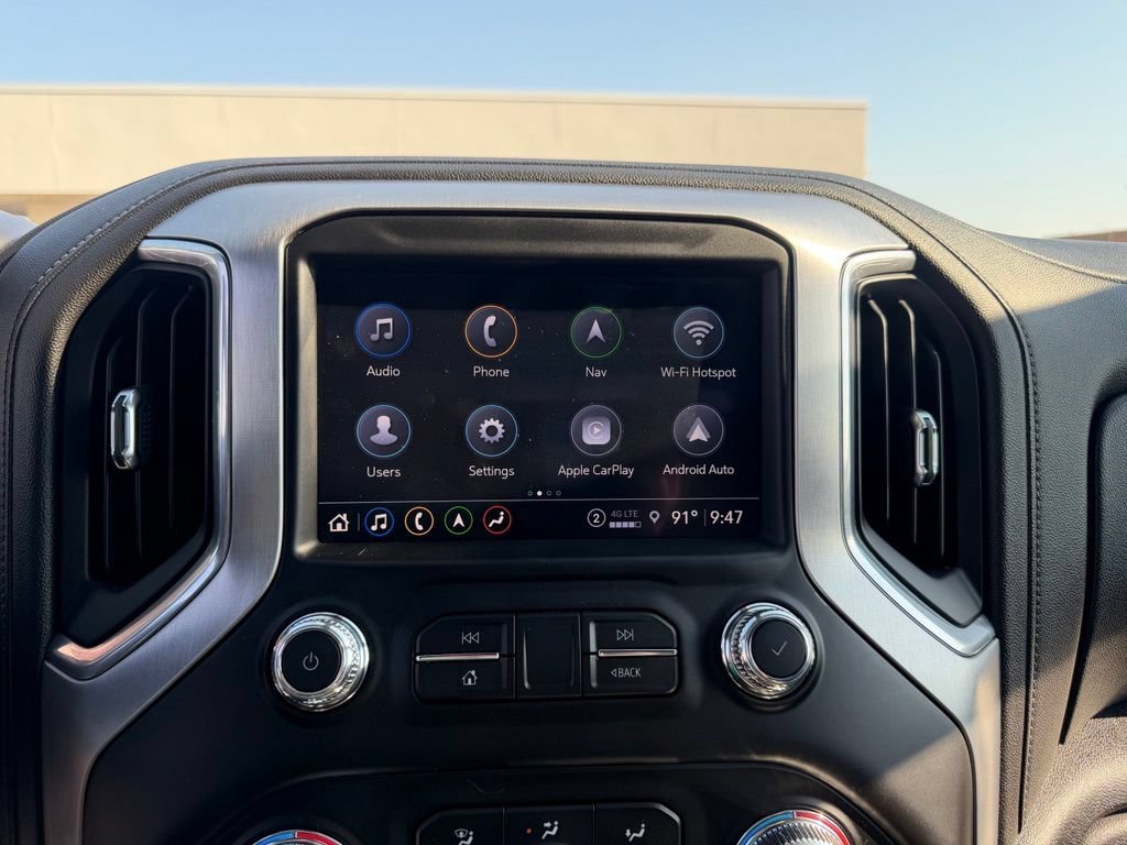 Used 2021 DARK SKY METALLIC GMC SLT image 36