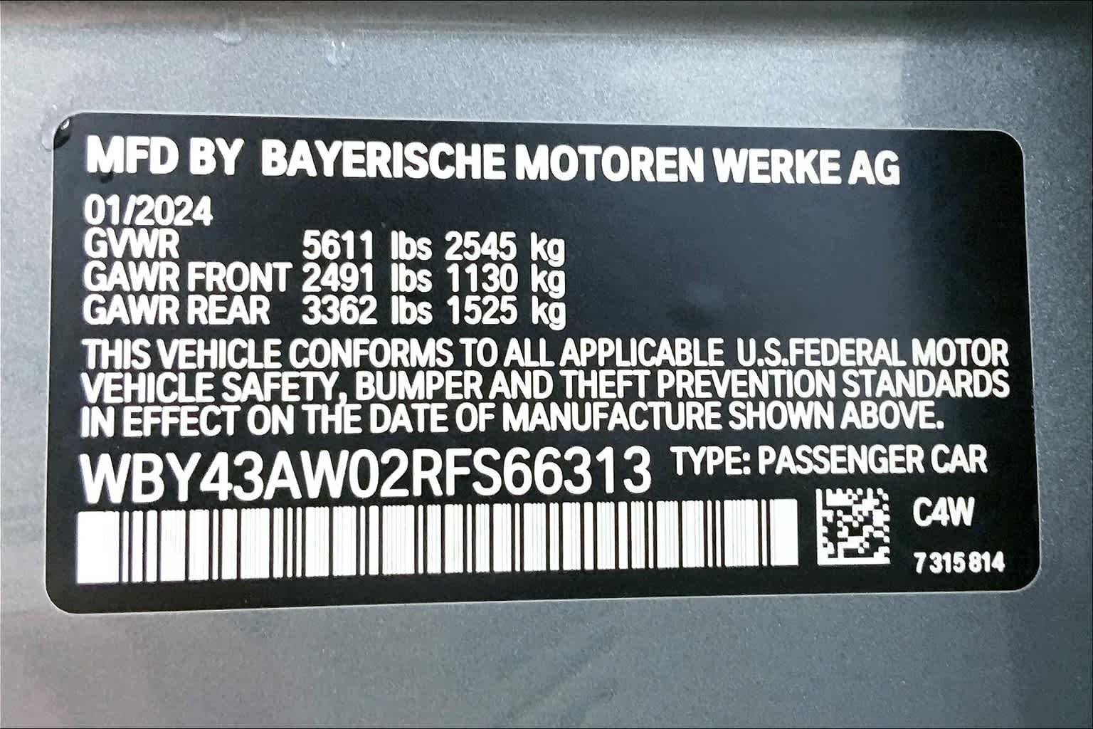 Used 2024 Skyscraper Grey Metallic BMW eDrive35 image 21