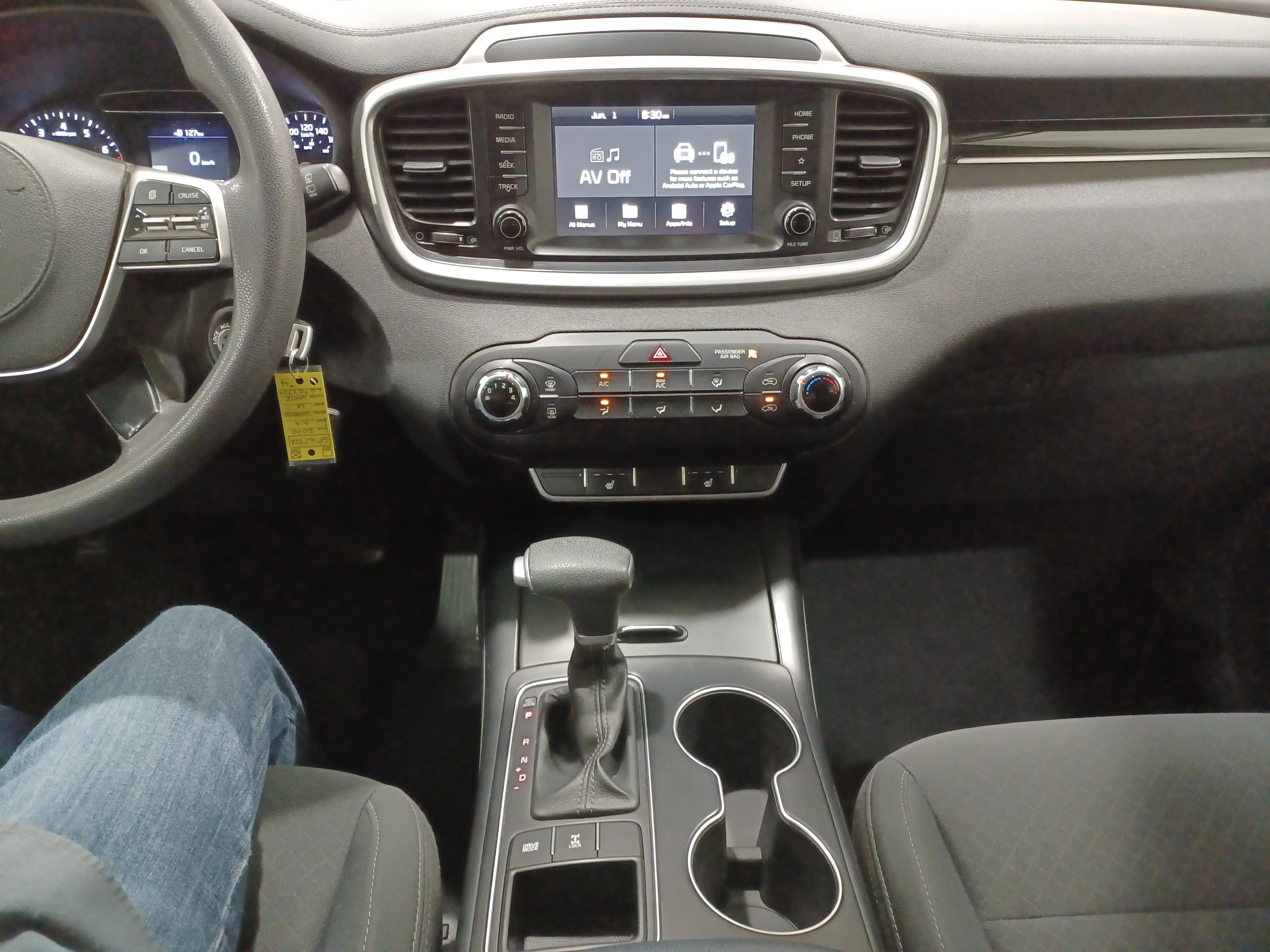 Certified Used 2020 Snow White Pearl Kia LX AWD*7 Pass | Snow White Pearl | Remote Start | Htd Seats | Park Assist | Apple CarPlay | Tow Pkg image 14