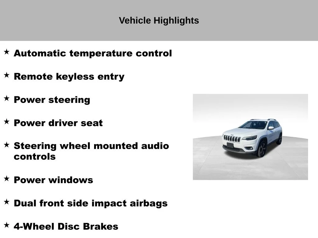 Used 2019 White Jeep Limited image 15