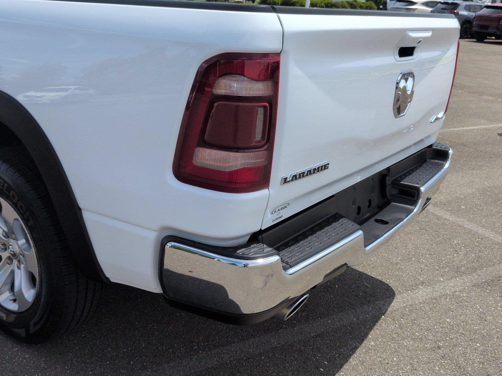 Used 2024 Bright White Clearcoat Ram Laramie image 12