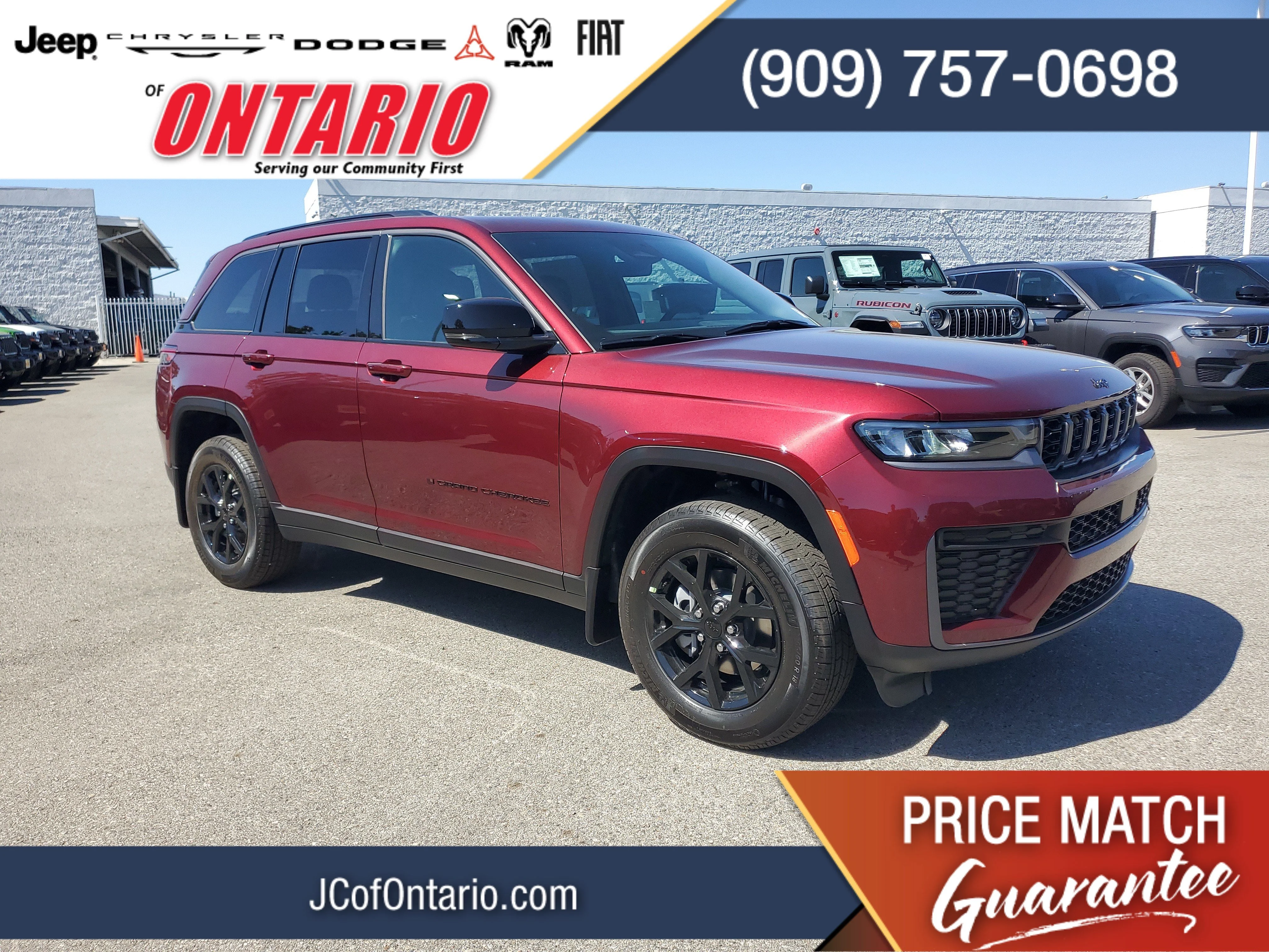 New 2026 Velvet Red Pearlcoat Jeep Altitude image 1