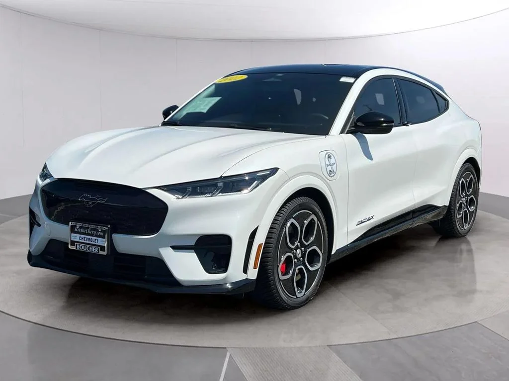 Used 2022 Ford Mustang Mach-E GT AWD with VIN 3FMTK4SE3NMA60779 for sale in Mount Pleasant, WI