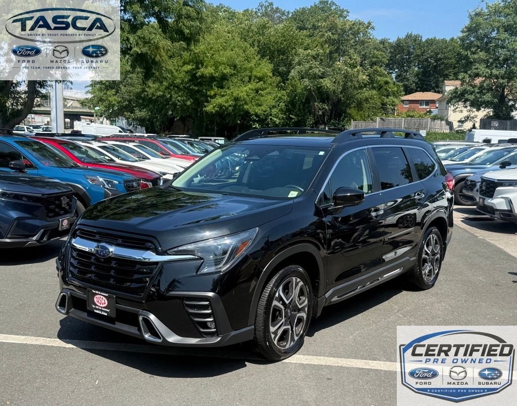 Used 2024 Crystal Black Silica Subaru Touring image 1
