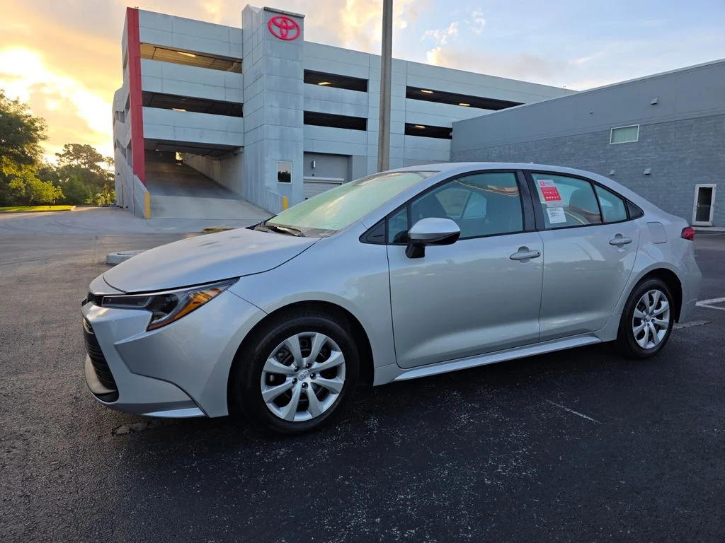 New 2026 Classic Silver Metallic Toyota  LE image 3