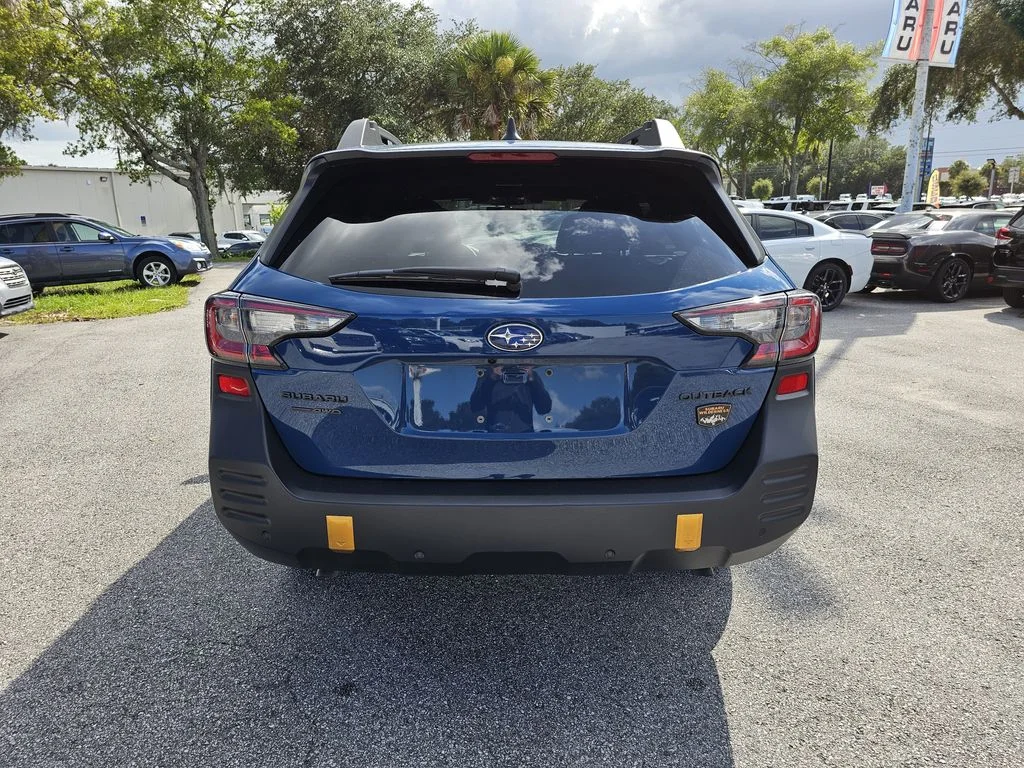 Certified Used 2025 Blue Subaru Wilderness image 4