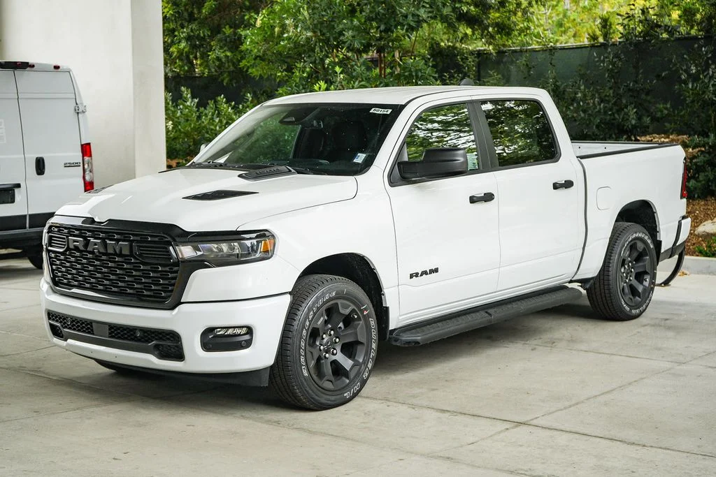 New 2026 Bright White Clearcoat RAM Express image 3
