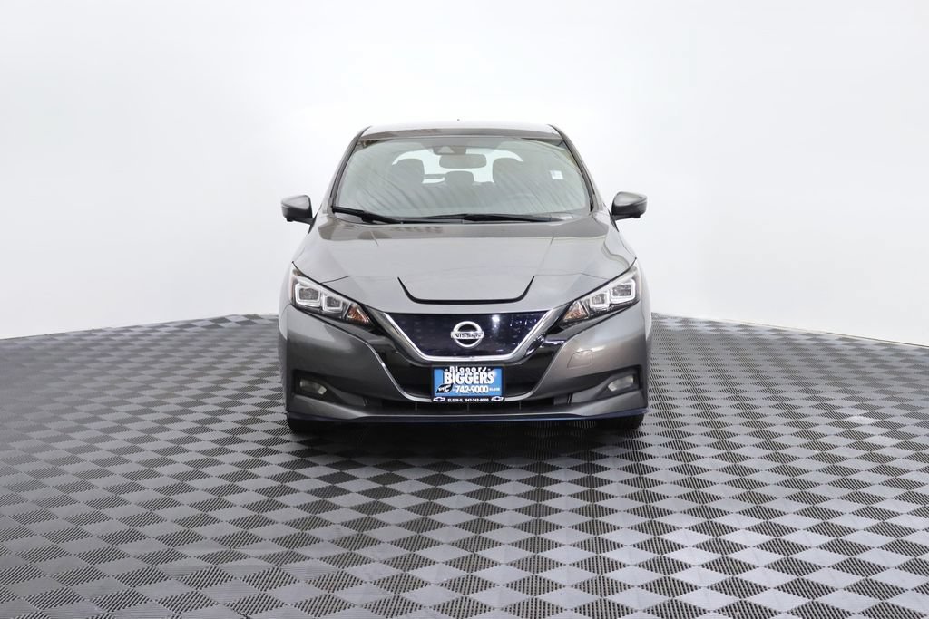Used 2021 Nissan Leaf SL Plus with VIN 1N4BZ1DV9MC556070 for sale in Elgin, IL