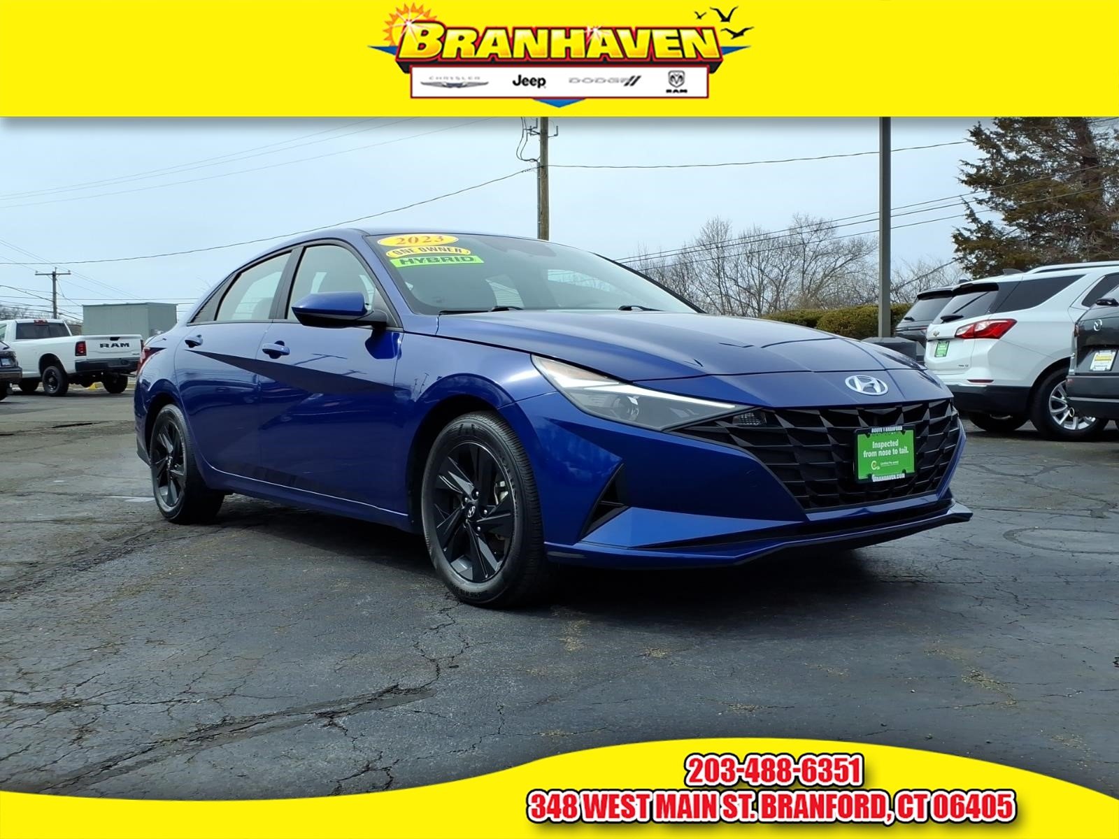 2023 Hyundai Elantra Blue