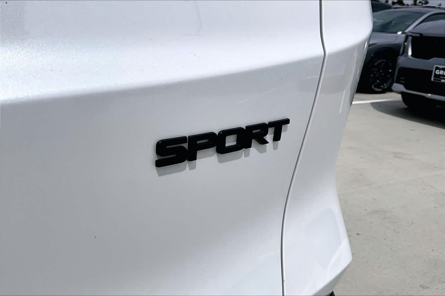 Used 2024 Platinum White Pearl Honda Sport image 10