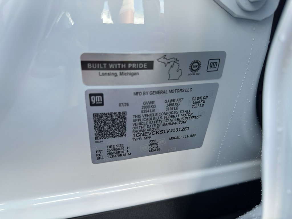 2027 Chevrolet Traverse LT - Photo 35