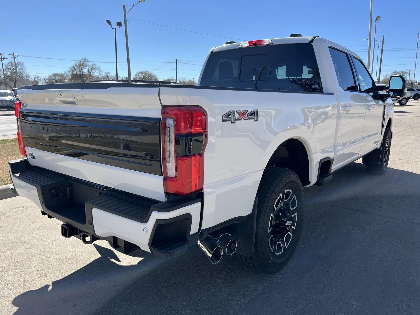 New 2026 Star White Metallic Tri-Coat Ford F-250® Platinum® image 8