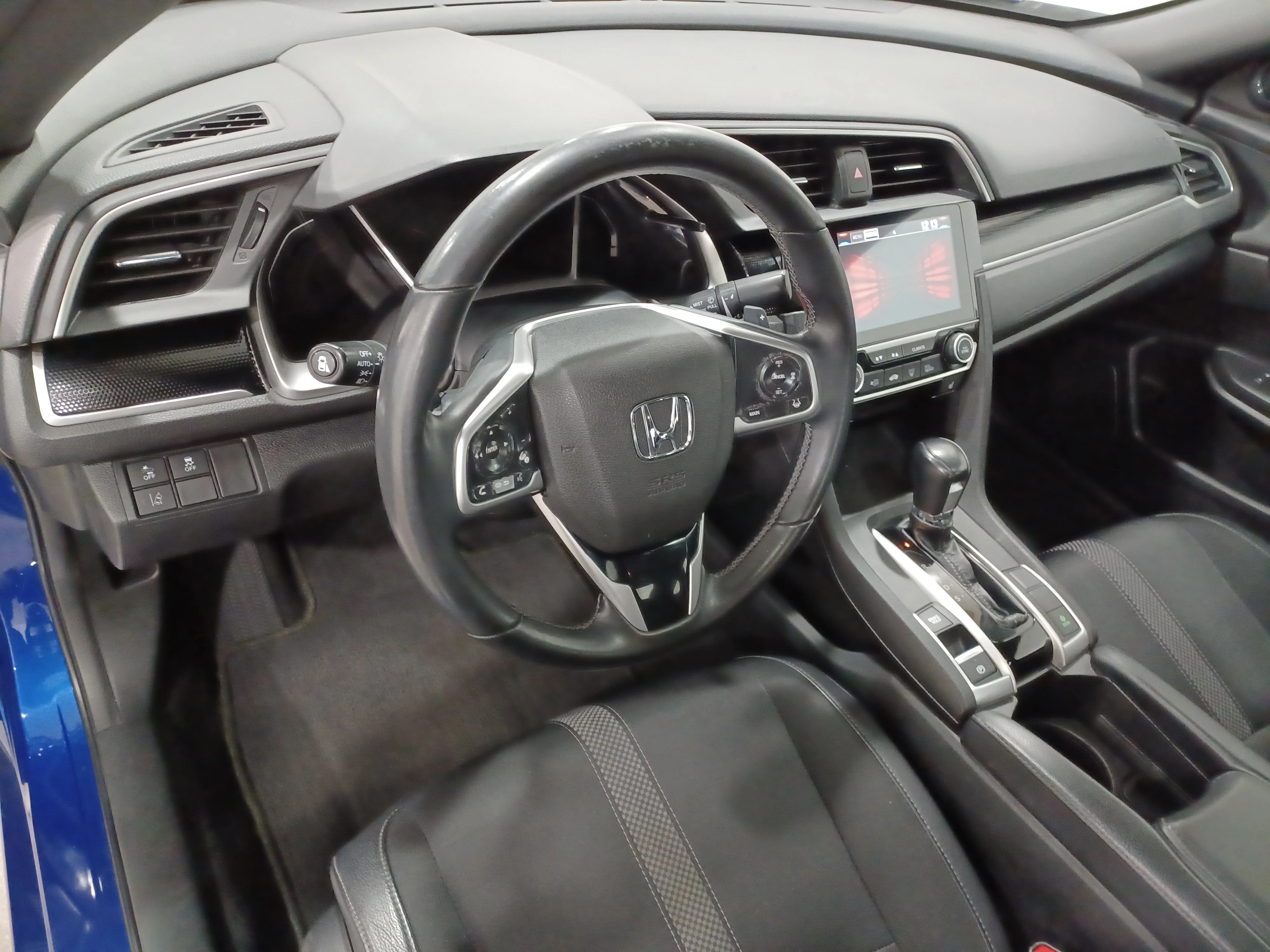 Certified Used 2021 Aegean Blue Metallic Honda Sport*Adaptive Cruise | Remote Start | Htd Seats | Sunroof | Park Assist | Apple CarPlay image 14