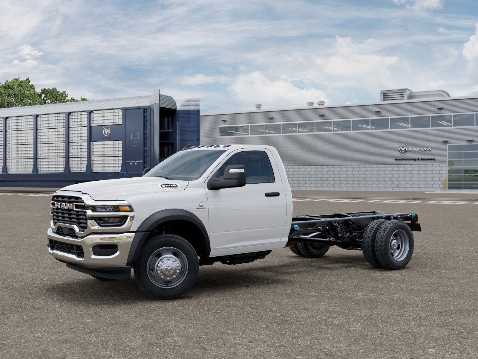 New 2027 Bright White Clear-Coat Paint RAM TRADESMAN image 1