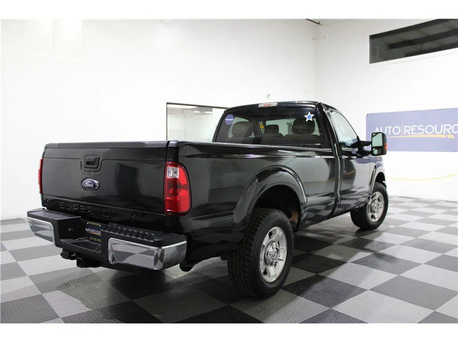 Used 2015 Black Ford XLT Pickup 2D 8 ft image 4
