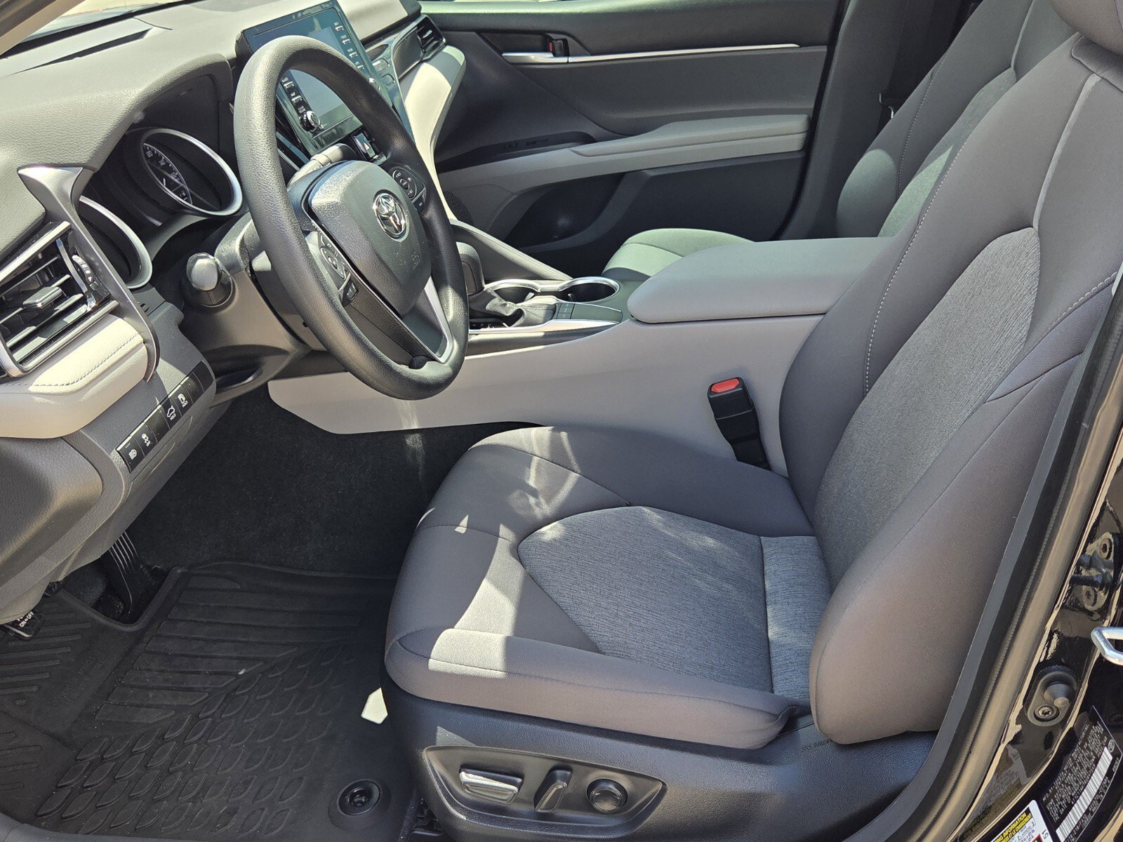 Used 2024 Midnight Black Metallic Toyota LE image 3